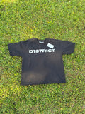 D1S7TRICT T-SHIRT SCHWARZ